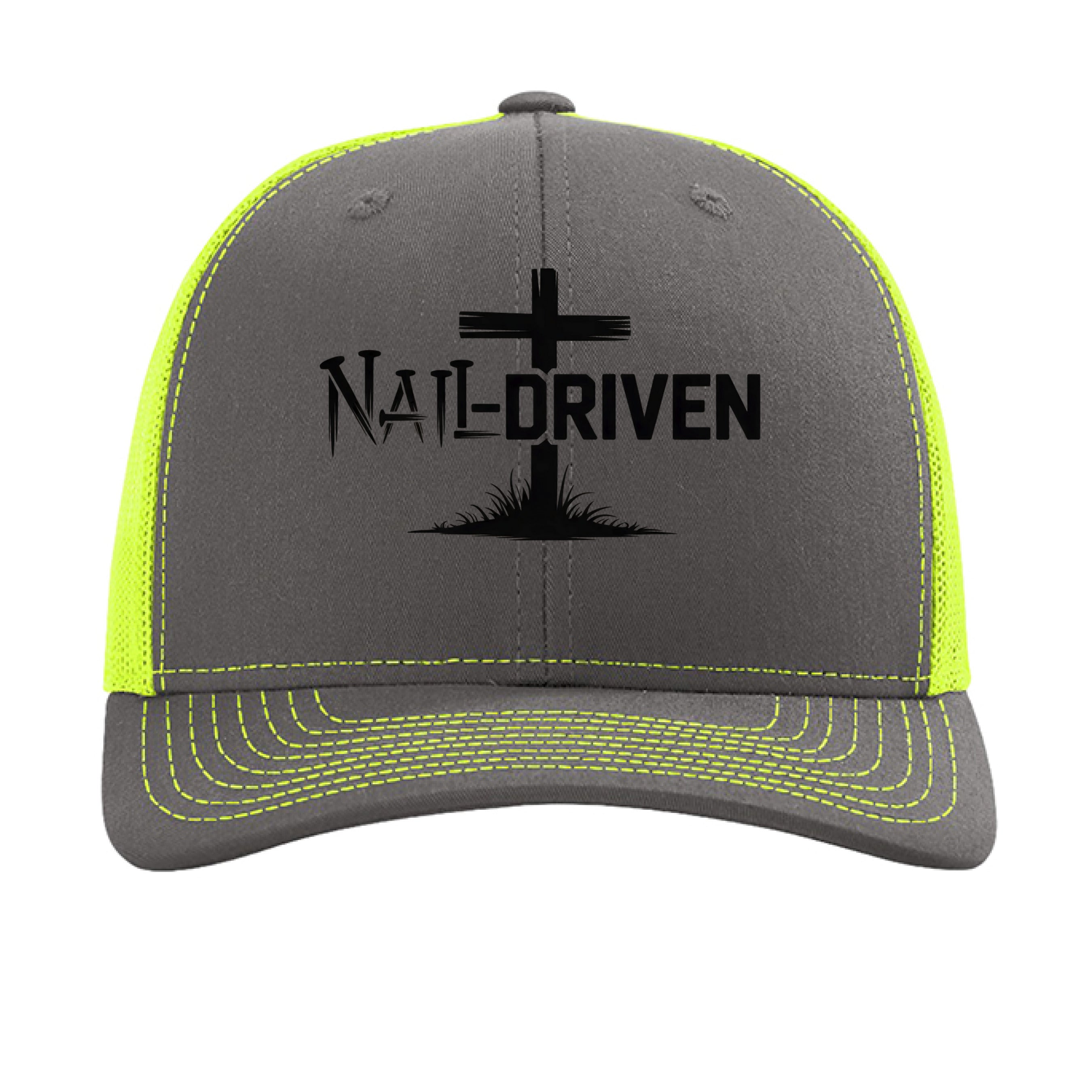 Charcoal/ Neon Yellow - FRONT